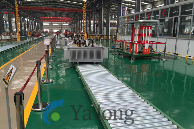 transformer assembly line