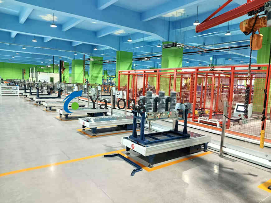 Pole‑mounted switch assembly line